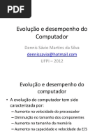 Cap02 - Evolução e Desempenho Do Computador