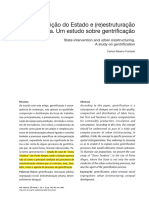 Estado e Gentrificação PDF