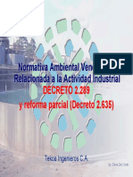 05 Normativa Ambiental Venezolana 2635 PDF