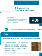 ICT & Examinations in Dutch Secondary Education