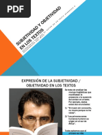 Rasgos de Subjetividad