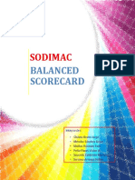 Trabajo de Balanced ScoreCard Sodimac PDF