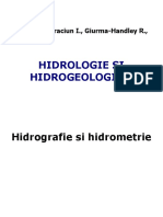 Hidrografie Si Hidrometrie PDF