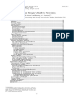 Molecular Biologist's Guide To Proteomics: Paul R. Graves and Timothy A. J. Haystead