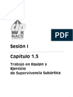 CAPITULO 1.5 Trabajo en Equipo y Ejercicio de Supervivencia Subartica PDF