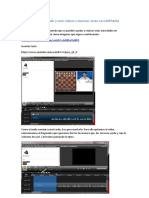 Pequeño Tutorial Para Sincronizar Audio y Video en CAMTASIA