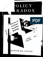 0 Deborah Stone Policy Paradox The Art of Political Decision Making