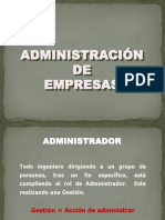 Administracion de Empresas