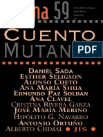 Cuento Mutante PDF