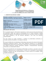 Syllabus Del Curso Definición de Indicadores Ambientales PDF