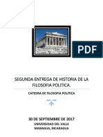 Segunda Entrega de Fiosofia Politica 2017.