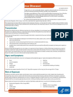 Ebola Factsheet