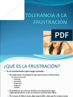 Tolerancia a La Frustración