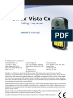 Etrex Vista CX: Hiking Companion Owner'S Manual