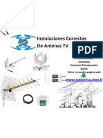 Antenas de TV Instalaciones Sutronica