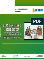 Plan Familiar de Emergencia Seguridad Empieza en Casa SENCICO