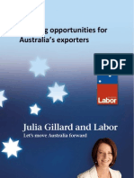 Securing Opportunities For Australia's Exporters