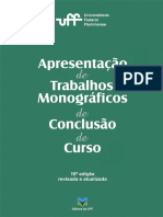 Apresentacao - Trabalhos - Monograficos - de - Conclusao - de - Curso - Ed - 10 PDF