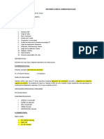 Caso Clinico Cardiovascular