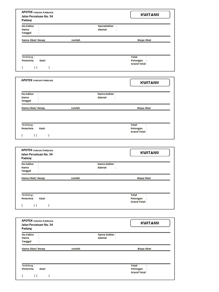 kwitansi