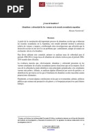 Abandono y Sobreedad de Los Varones en La Escuela Secundaria Argentina