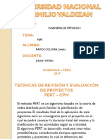 PERT CPM Diapositivas