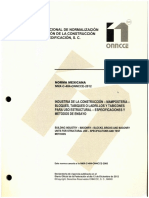 NMX-C-404-ONNCCE-2012 Mamposteria Especificaciones y Metodos PDF