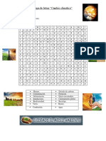 Sopa de Letras Cambio Climatico1