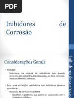Inibidores de Corrosão