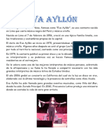 Biografia Eva Ayllon