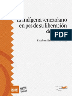 El Indigena Venezolano en Pos de Su Liberacion Definitiva