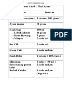 20 Pilihan Menu RMT