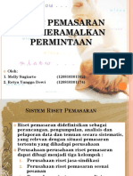 Kelompok 3 Sistem Riset Pemasaran