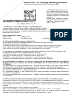 Avaliação 2° Ano - Rev. Industrial e Estados Unidos