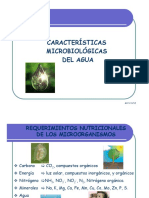 Características Microbiológicas Del Agua