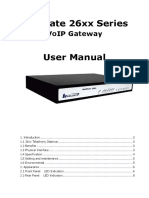 Wellgate 26xx User Manual Release 108a PDF