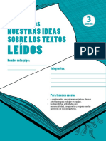 HTTP - WWW - Perueduca.pe Recursosedu Cuadernillos Secundaria Comunicacion Cuadernillo - Entrada3 - Oralidad - 5to - Grado PDF