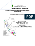 Diagnostico de La Cuenca Locumba - Sama - Tacna 0 0 PDF