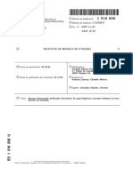 U 9100637 G07F 11/52 A47K 10/34: Venta de Fasc Iculos: Registro de La Propiedad Industrial. C/Panam A, 1 - 28036 Madrid