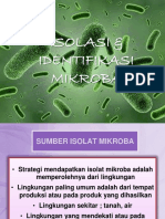 3a Isolasi Mikroba & Identifikasi