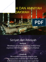 Fiqh Da'Wah - Amniyah DLM Dakwah