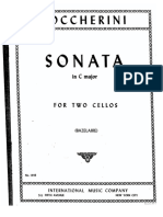 Boccherini Sonata in C Major For Two Cellos PDF