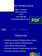 RMIT Network Infrastructure Course Overview