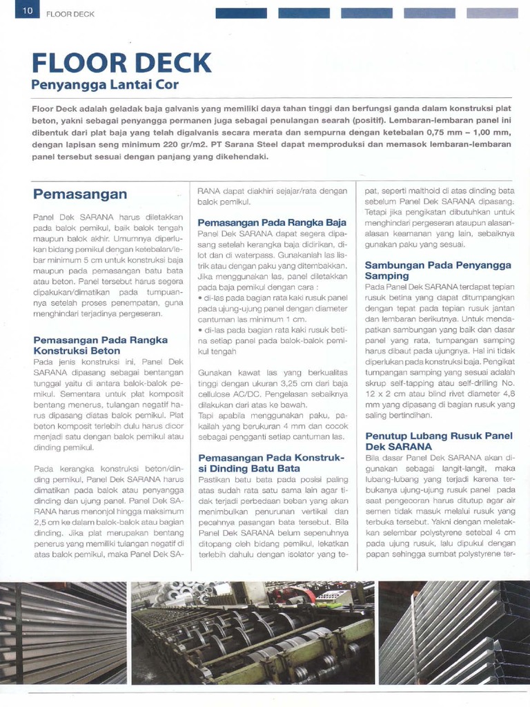 Floor Deck PDF | PDF