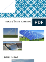 Sources d'Énergie Alternative