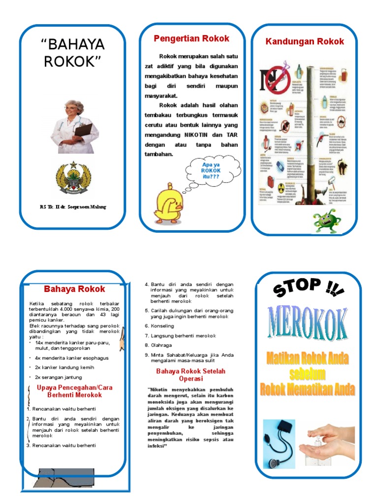 Leaflet Rokok New | PDF