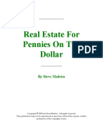 Real Estate For Pennies On The Dollar PDF