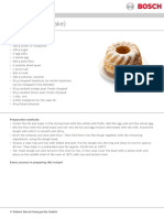 Guglhupf (Ring Cake) : - Ingredients
