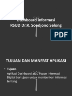 Presntasi Dashboard Informasi Rsud