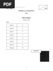 Soalan ENGLISH BI Bahasa Inggeris Tahun 2 Paper 2